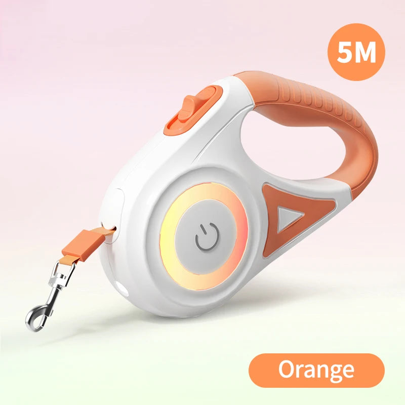 MyHouseWiz™️ROJECO 5M Automatic Dog/Cat Leash Retractable LED Luminous Leading
