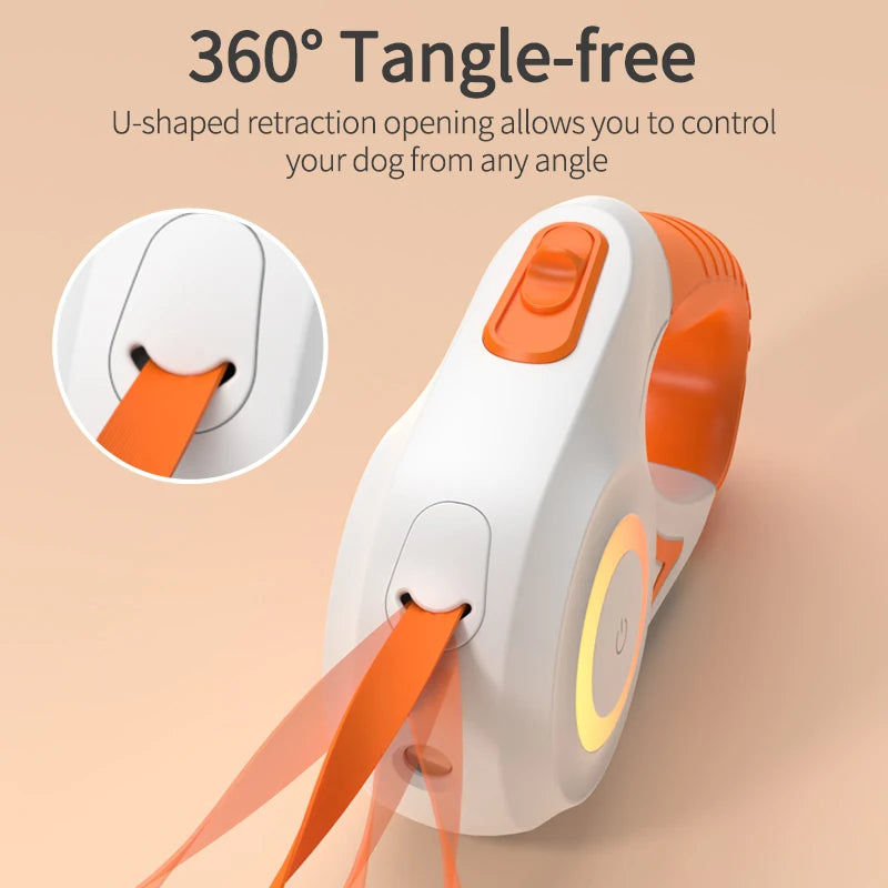 MyHouseWiz™️ROJECO 5M Automatic Dog/Cat Leash Retractable LED Luminous Leading