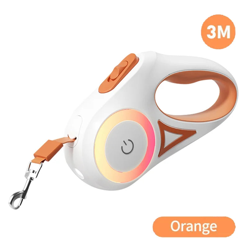 MyHouseWiz™️ROJECO 5M Automatic Dog/Cat Leash Retractable LED Luminous Leading