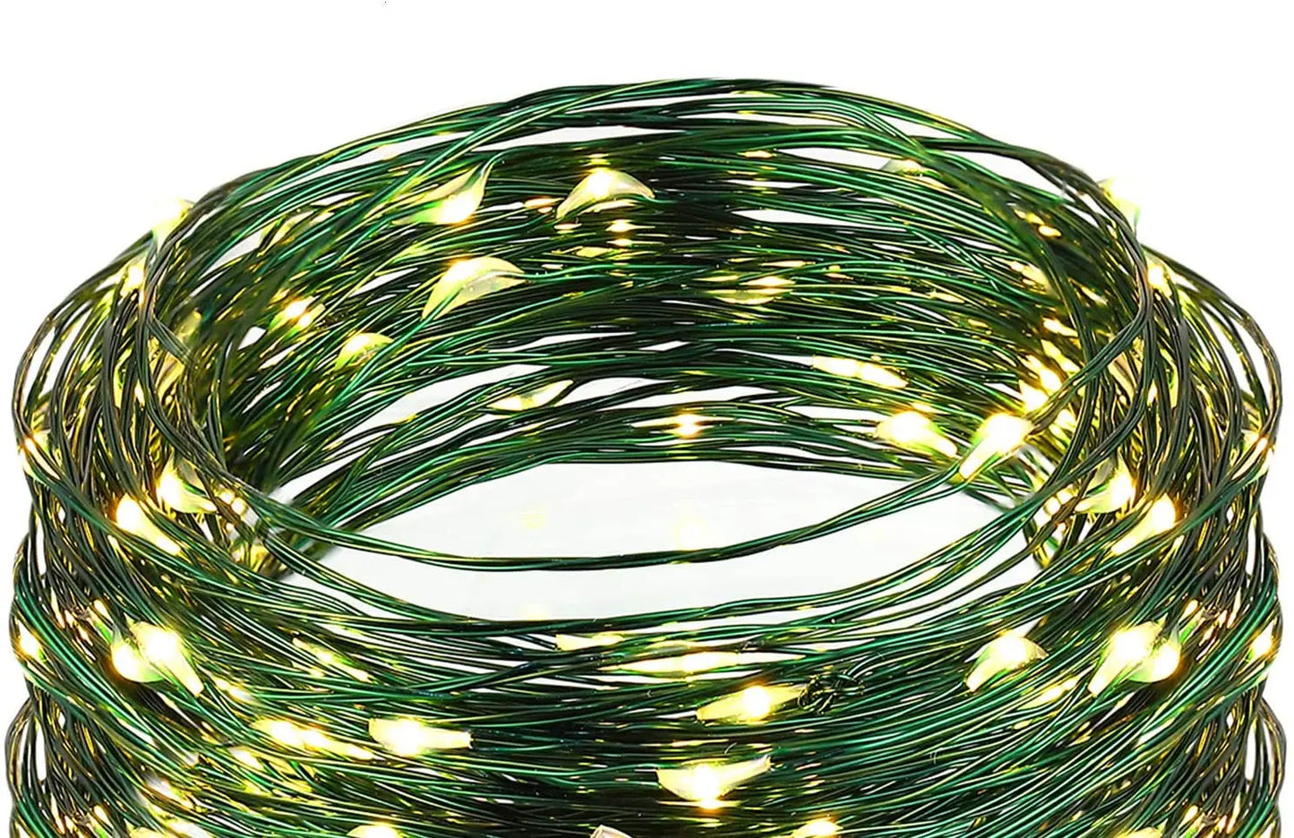 MyHouseWiz™️200M Green Wire 8 Modes Fairy String Light Waterproof Firefly Lamp Remote