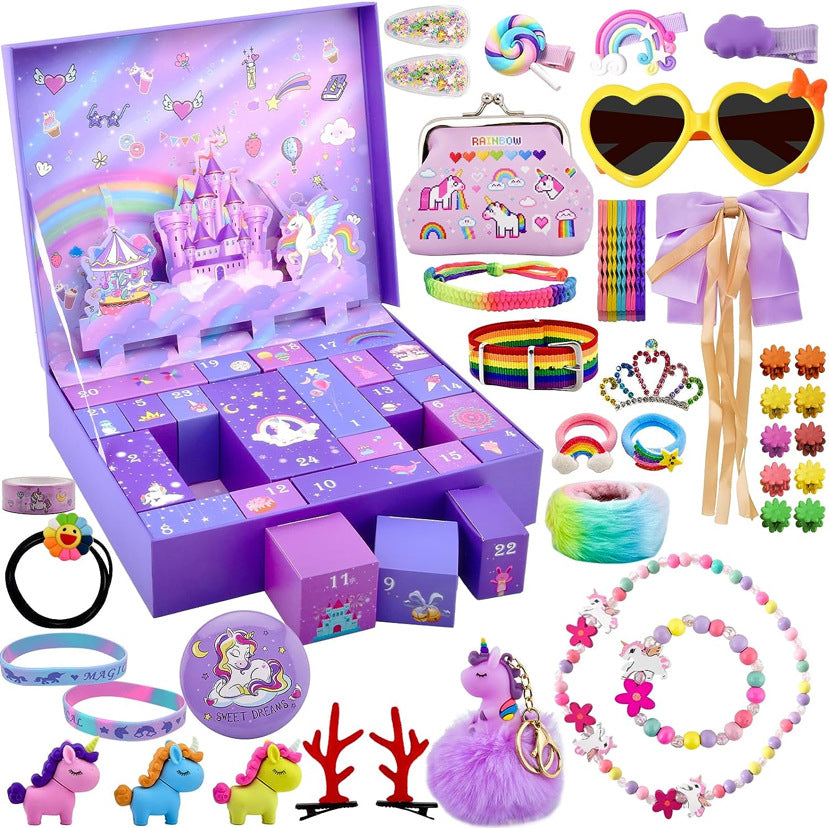 MyHouseWiz™️2025 Christmas Advent Calendar Gift Box for Girl Kids