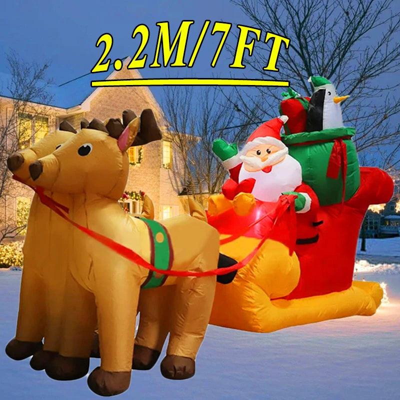 MyHouseWiz™️Christmas Inflatable Decoration Toy Built-in LED Light