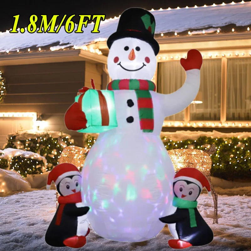 MyHouseWiz™️Christmas Inflatable Decoration Toy Built-in LED Light