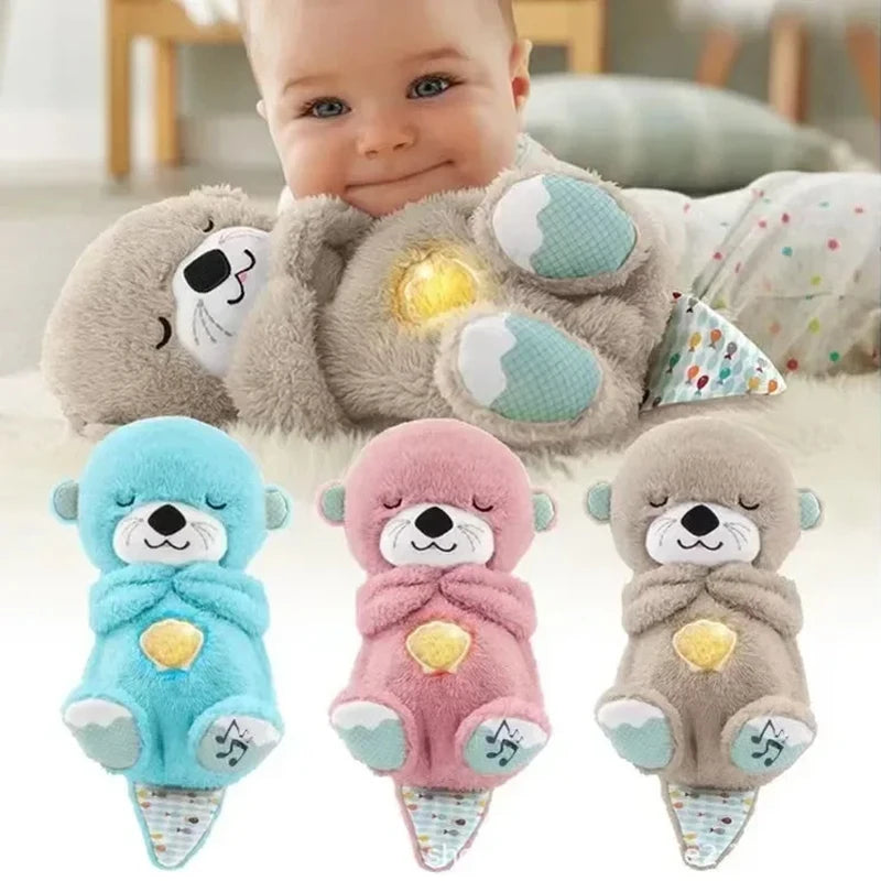 MyHouseWiz™️Baby Breath Baby Bear Soothes Otter Plush Toy Doll Toy