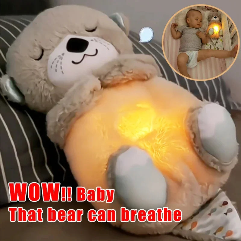 MyHouseWiz™️Baby Breath Baby Bear Soothes Otter Plush Toy Doll Toy