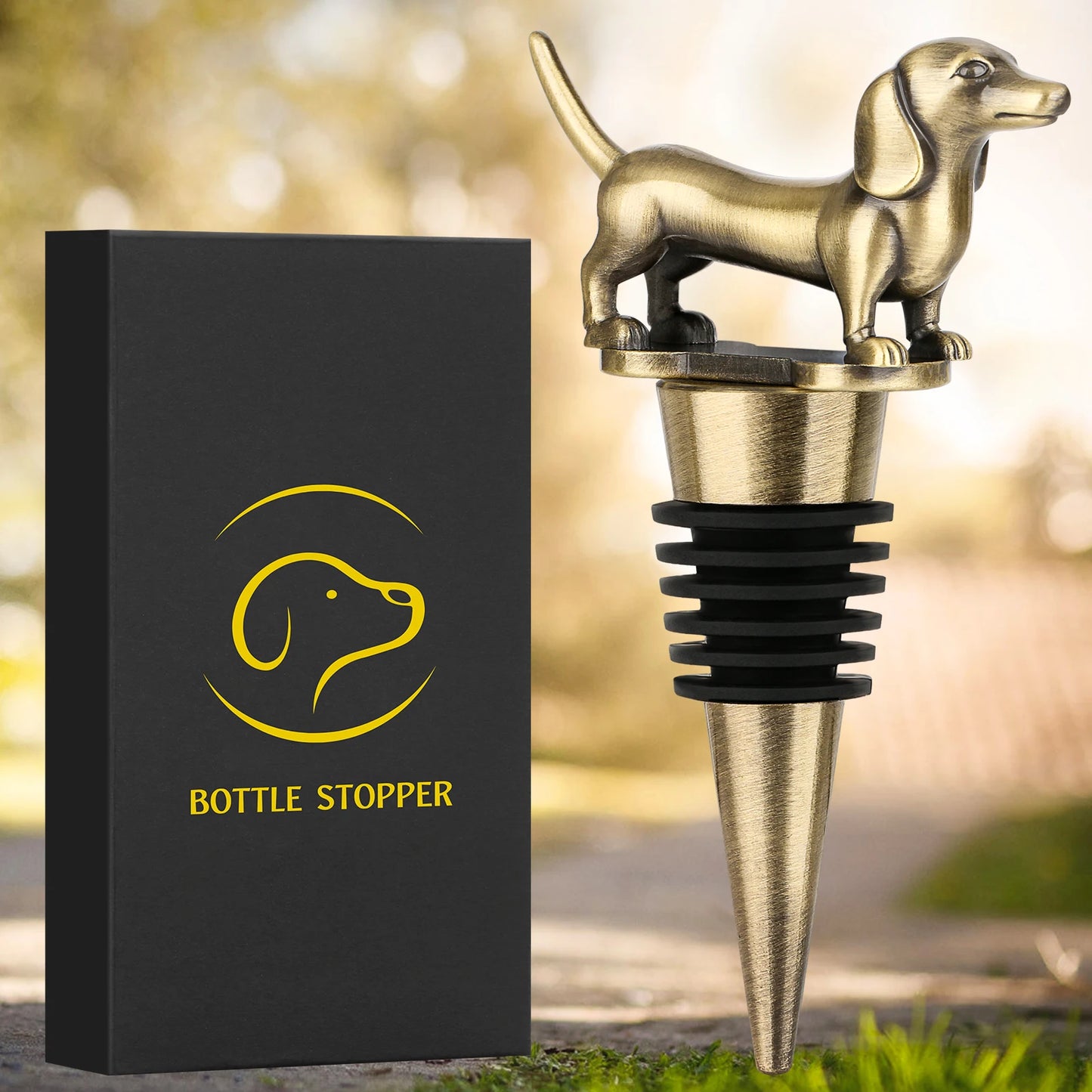 MyHouseWiz™️Dachshund Dog Wine Bottle Stopper