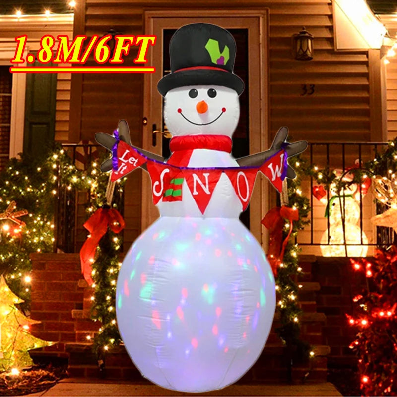 MyHouseWiz™️Christmas Inflatable Decoration Toy Built-in LED Light