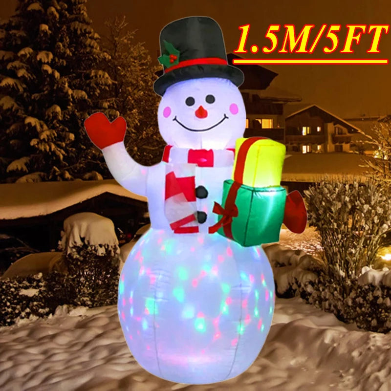 MyHouseWiz™️Christmas Inflatable Decoration Toy Built-in LED Light