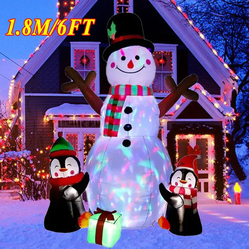 MyHouseWiz™️Christmas Inflatable Decoration Toy Built-in LED Light