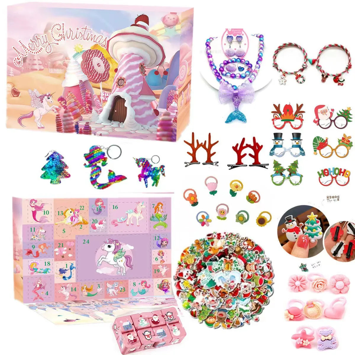 MyHouseWiz™️2025 Christmas Advent Calendar Gift Box for Girl Kids