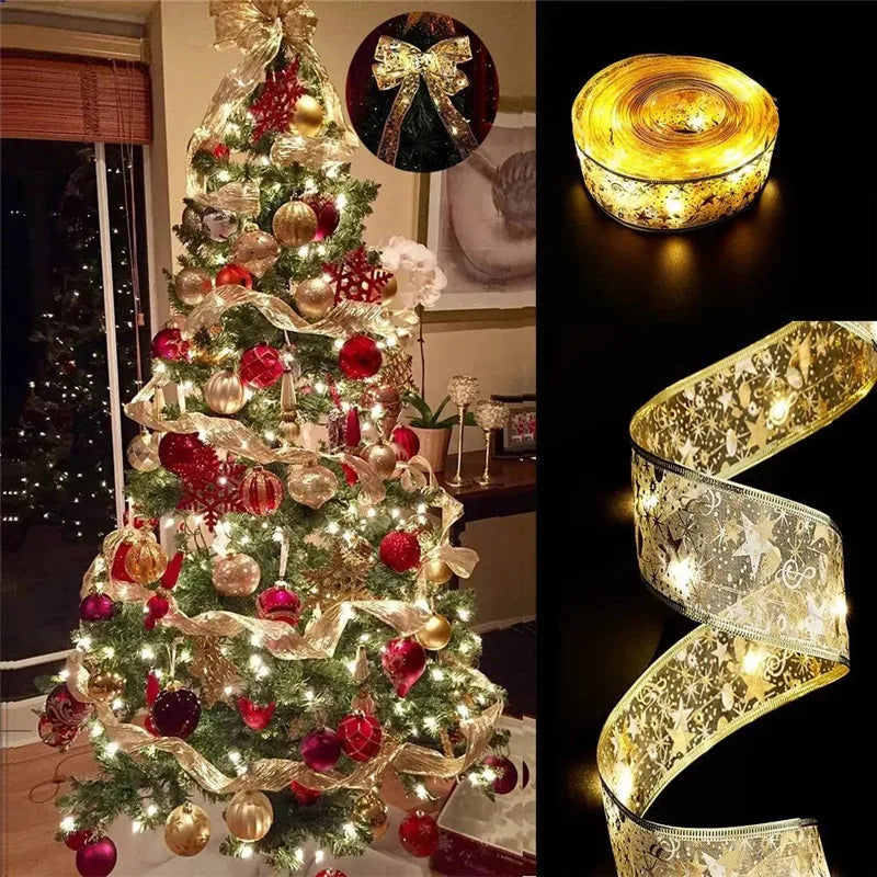 MyHouseWiz™️Christmas Decoration LED Ribbon Fairy Lights