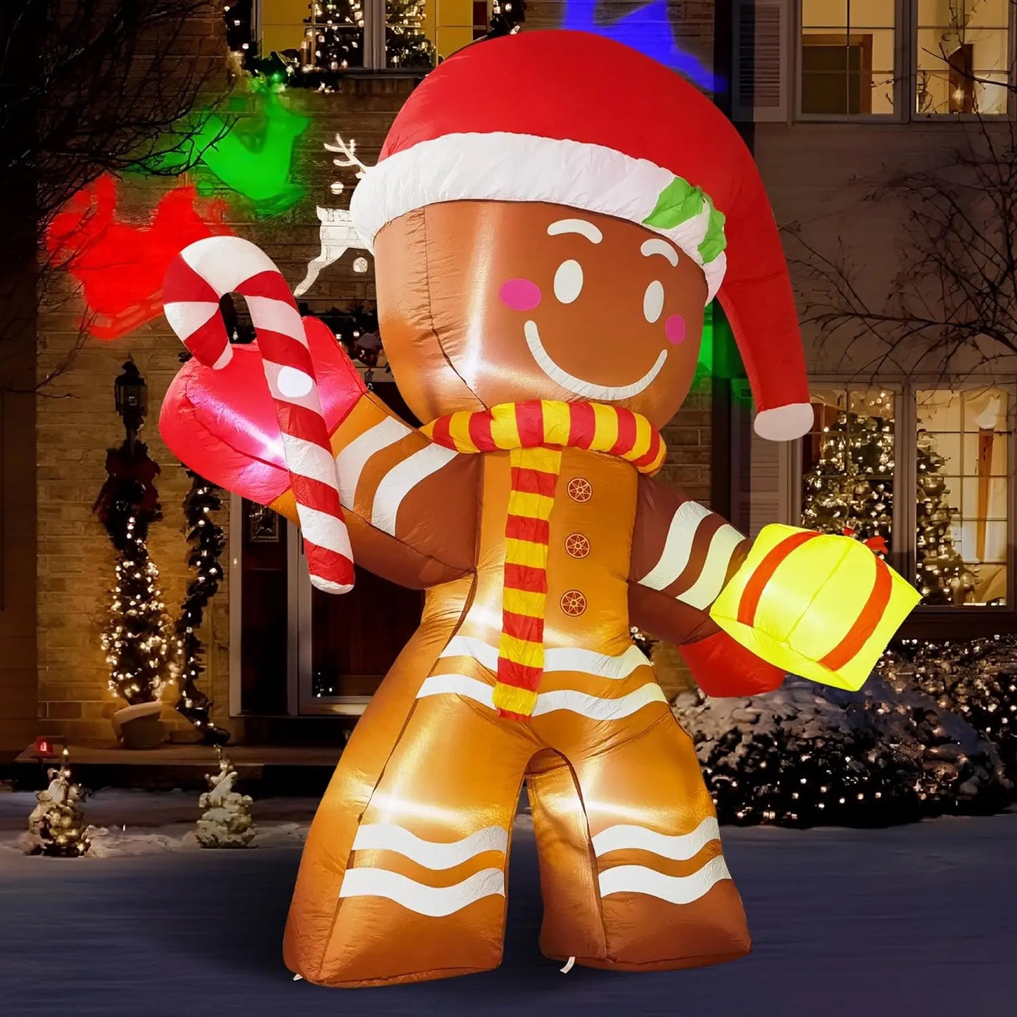 MyHouseWiz™️Christmas Inflatable Decoration Toy Built-in LED Light