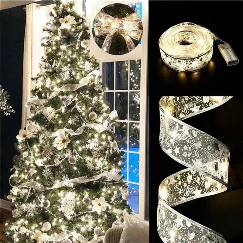 MyHouseWiz™️Christmas Decoration LED Ribbon Fairy Lights