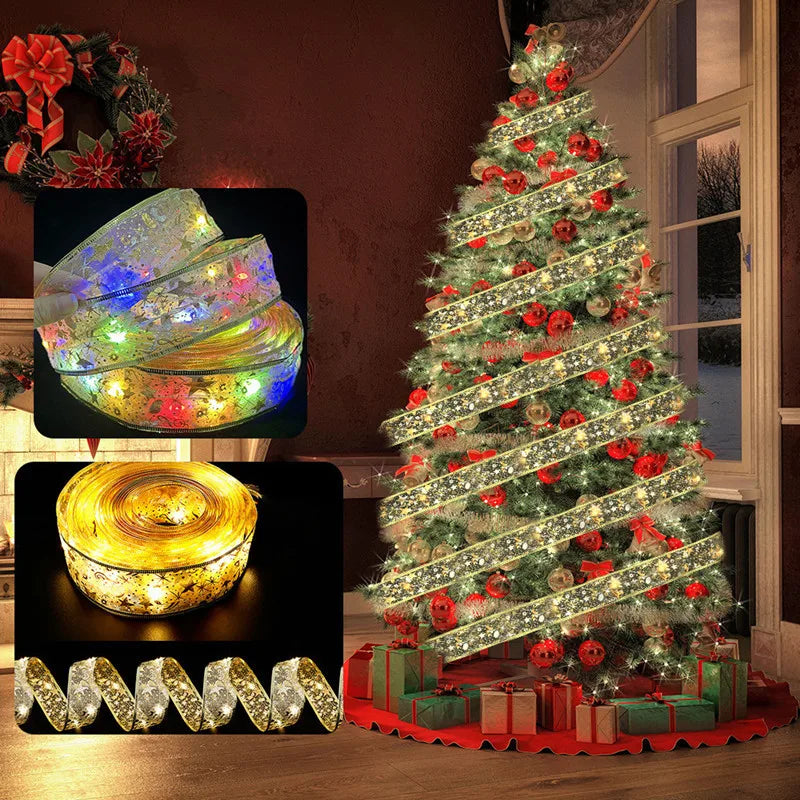 MyHouseWiz™️Christmas Decoration LED Ribbon Fairy Lights