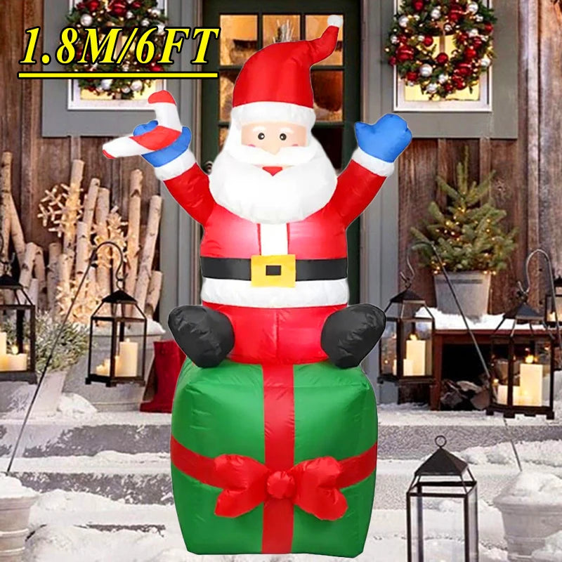 MyHouseWiz™️Christmas Inflatable Decoration Toy Built-in LED Light