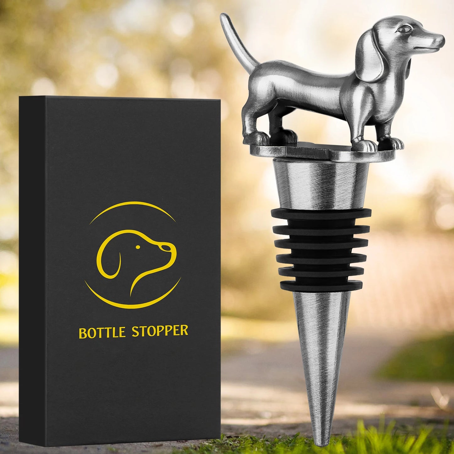 MyHouseWiz™️Dachshund Dog Wine Bottle Stopper