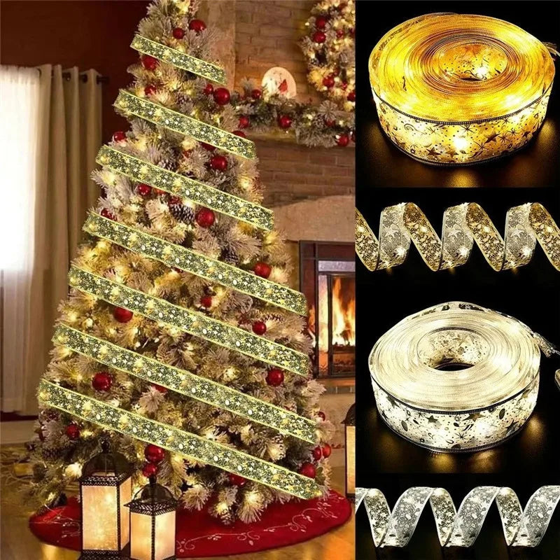 MyHouseWiz™️Christmas Decoration LED Ribbon Fairy Lights