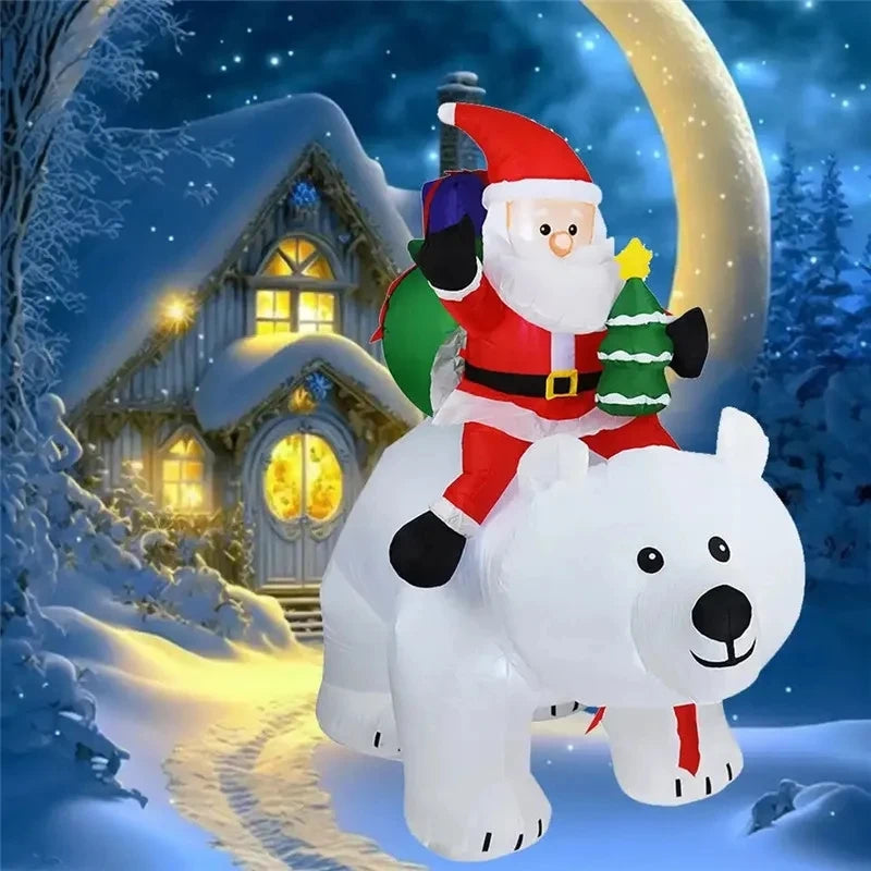 MyHouseWiz™️Christmas Inflatable Decoration Toy Built-in LED Light